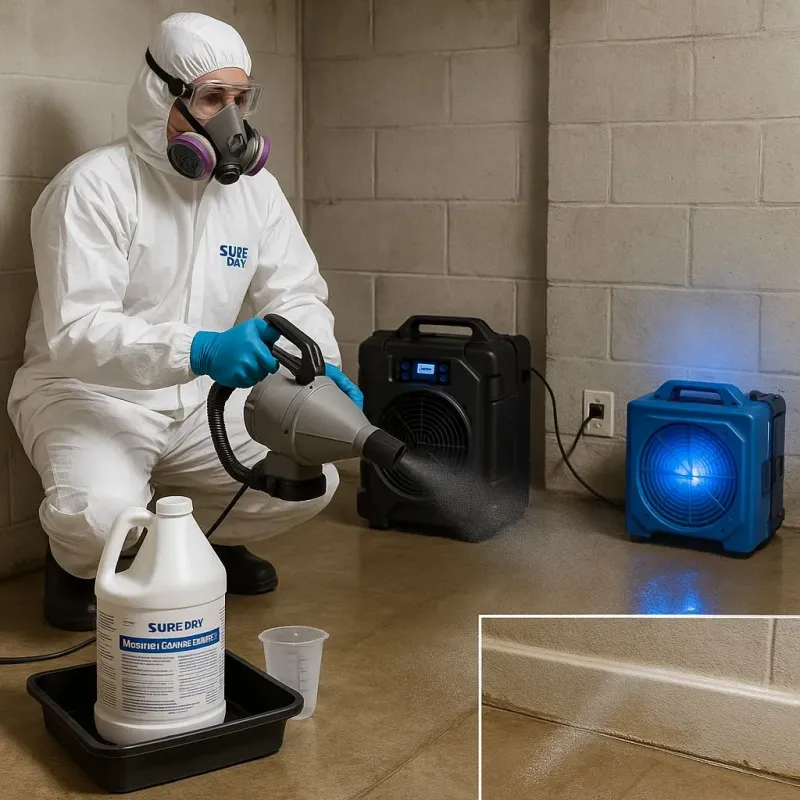 Sanitization and Odor Removal process in Huntington, UT